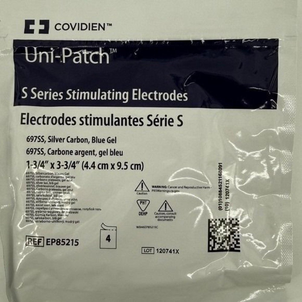 Covidien Uni-Patch S Series Stimulating Electrodes‎ 6975S 4 per pack,  5 PACKS